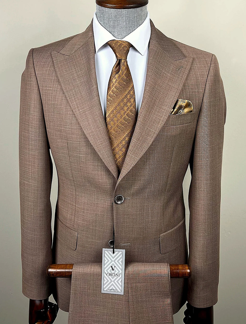 Atlanta Three-Piece Suit - Premium Tailored Blazer, Vest & Pants
