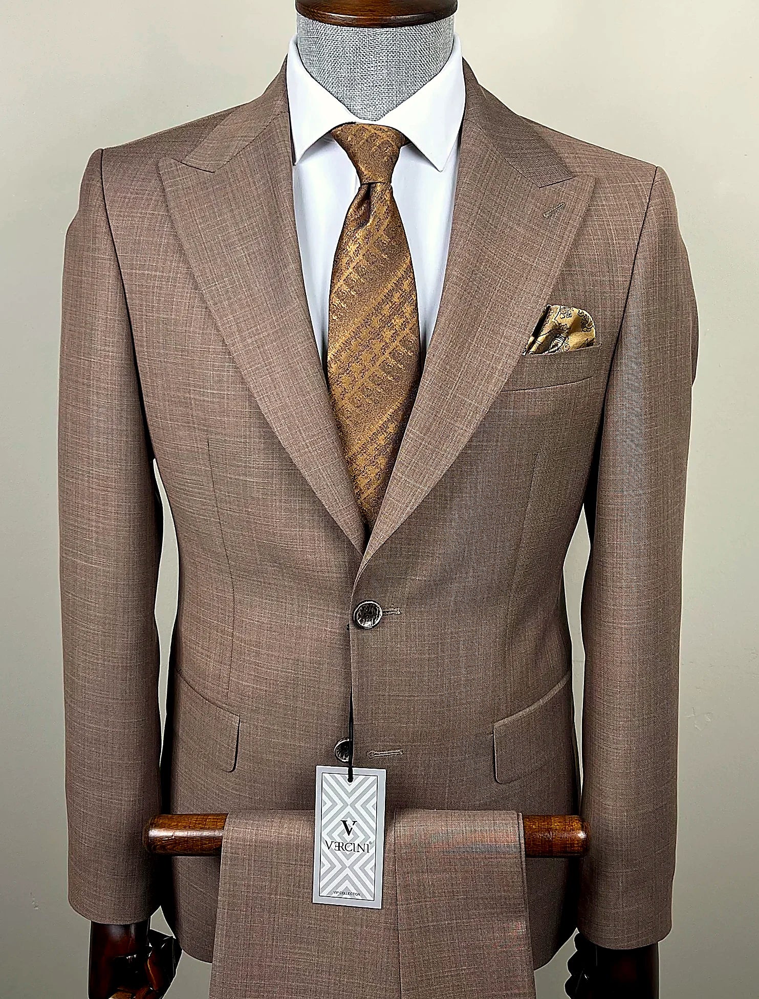 Atlanta Three-Piece Suit - Premium Tailored Blazer, Vest & Pants
