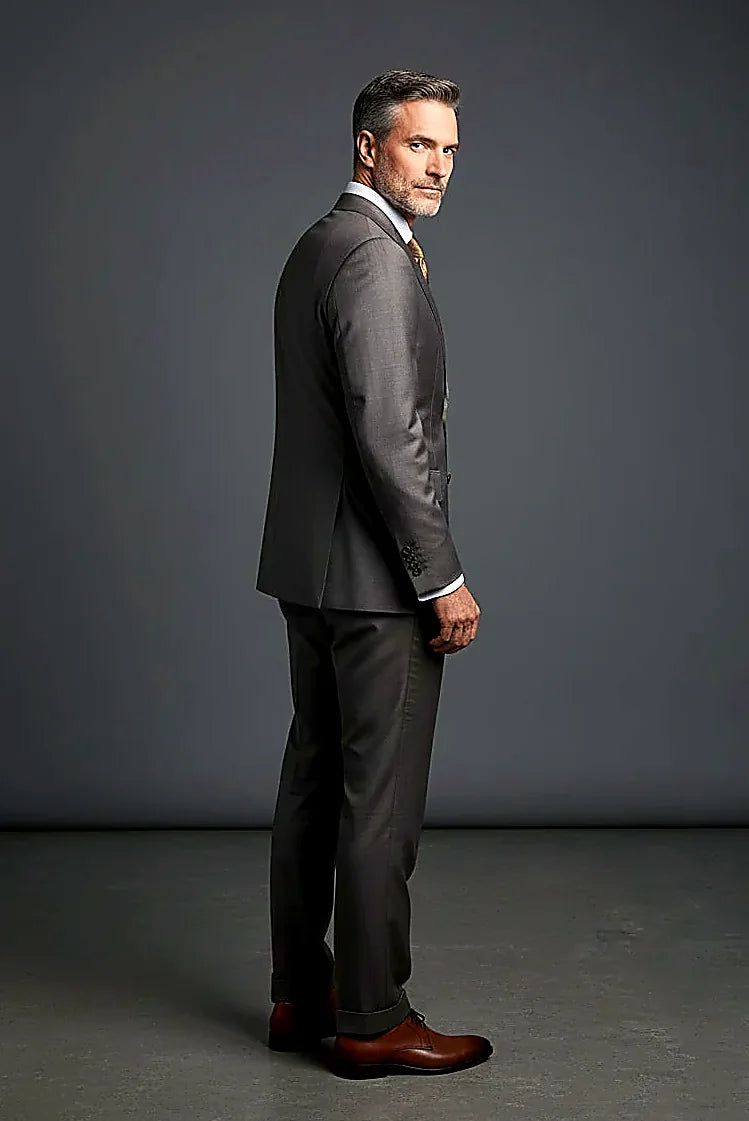 Boston Premium Wool Two-Piece Suit – Tailored Luxury Formalwear