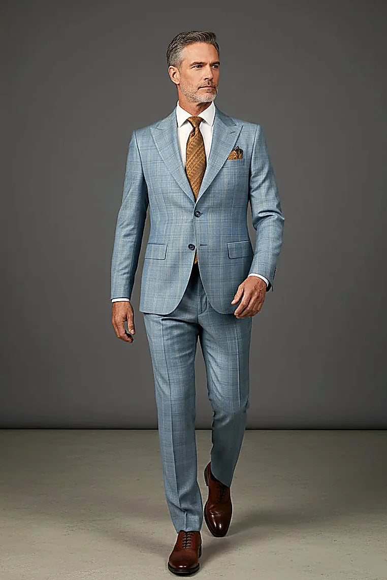 Boston Premium Wool Two-Piece Suit – Tailored Luxury Formalwear
