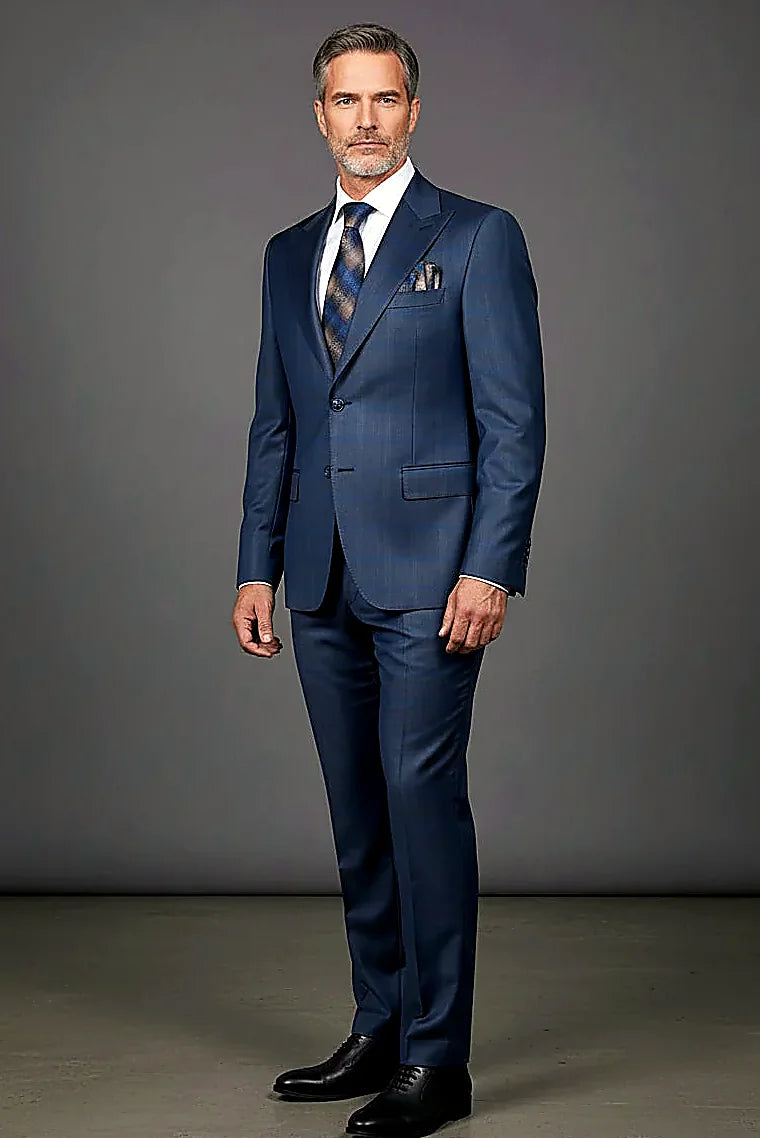 Boston Premium Wool Two-Piece Suit – Tailored Luxury Formalwear