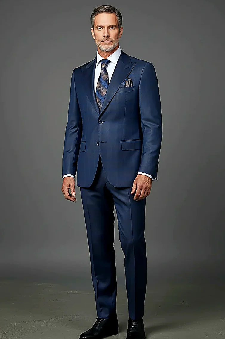 Boston Premium Wool Two-Piece Suit – Tailored Luxury Formalwear