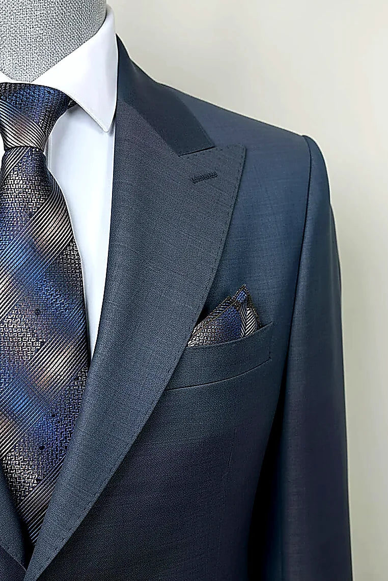 Boston Premium Wool Two-Piece Suit – Tailored Luxury Formalwear