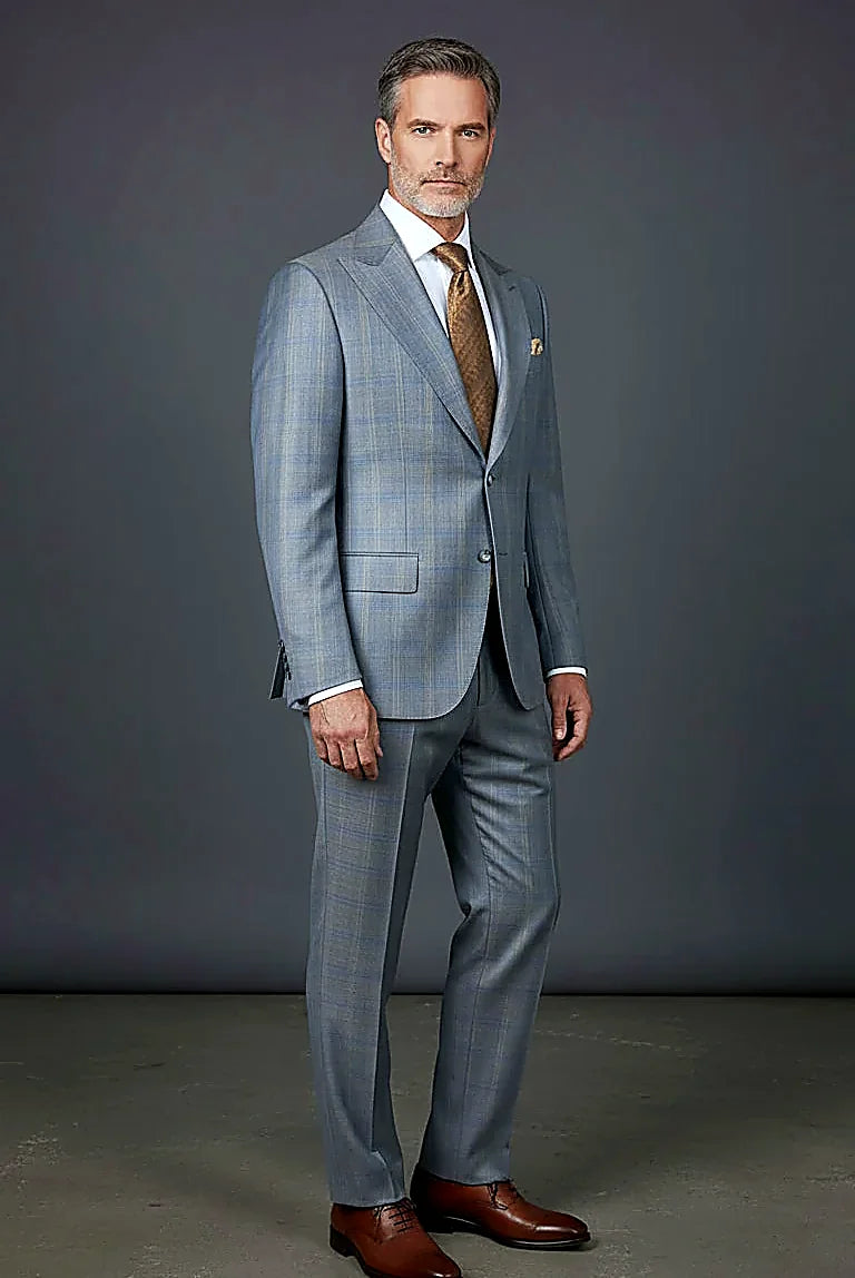 Boston Premium Wool Two-Piece Suit – Tailored Luxury Formalwear