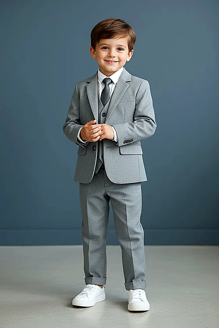 Boys Premium Three-Piece Suit