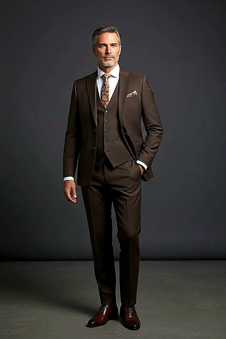 Classic Brown Suit – Timeless Elegance by