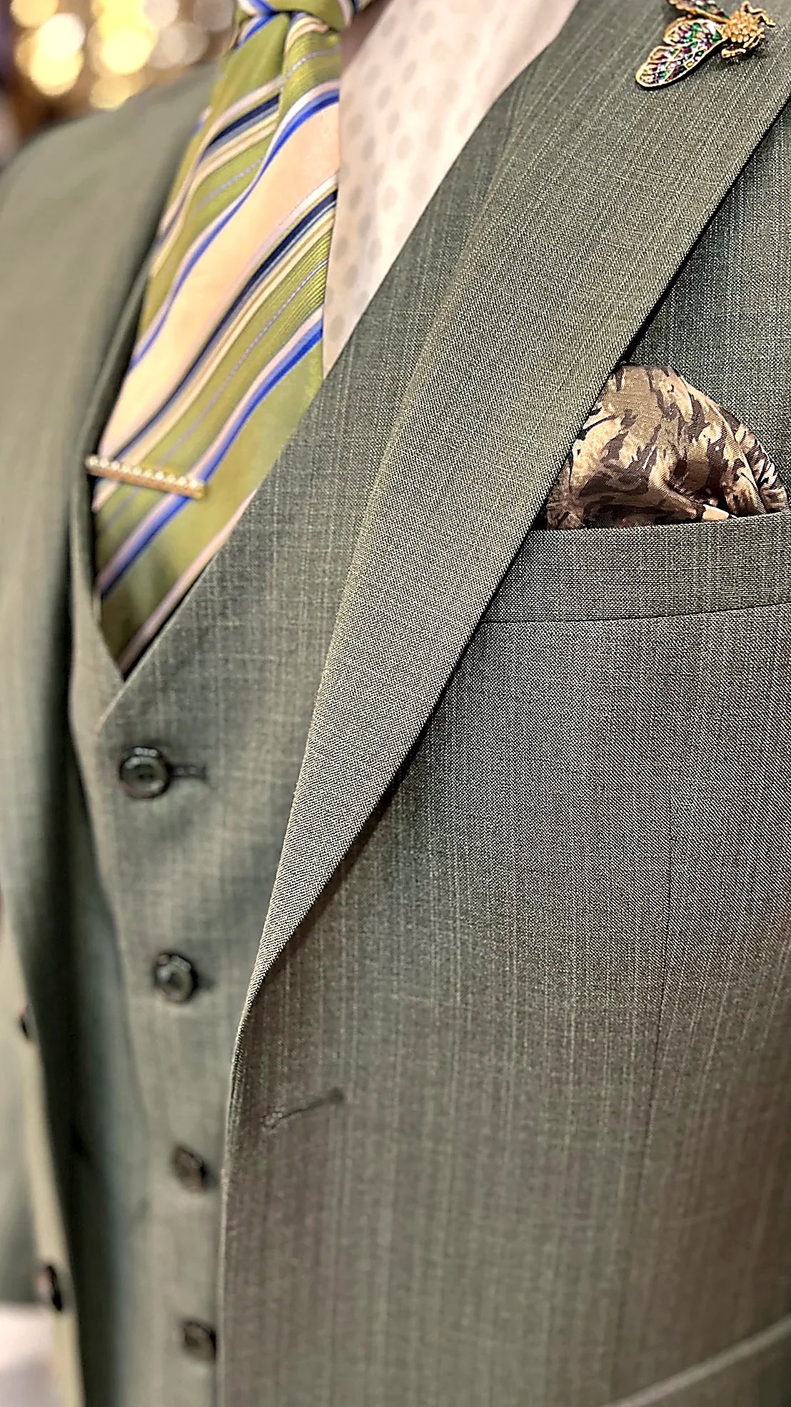 Forest Nightfall Three-Piece Ensemble by