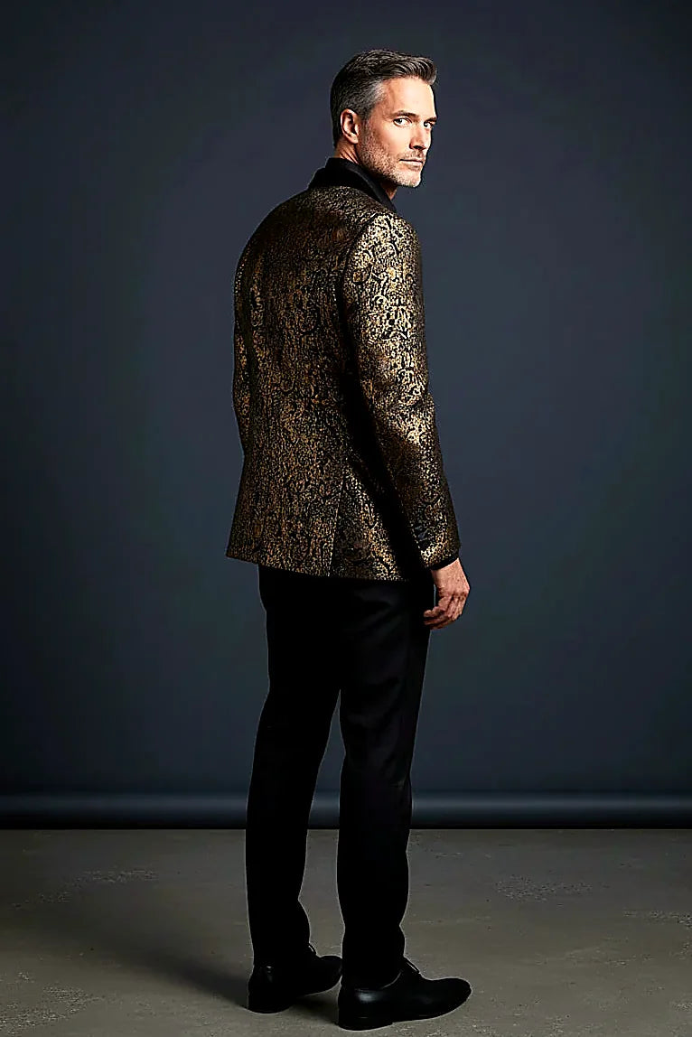 Gold Blazer | Premium Men's Blazer |