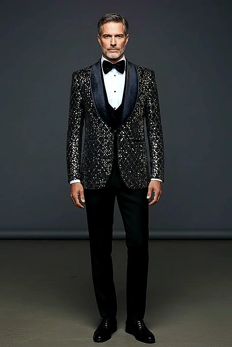 Luxe Sequin Tuxedo®