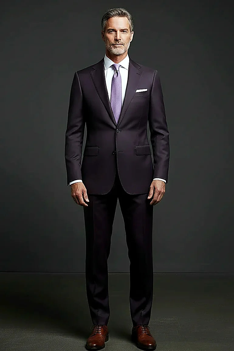 Masterclass modern luxury tailoring Wool Suit M7035