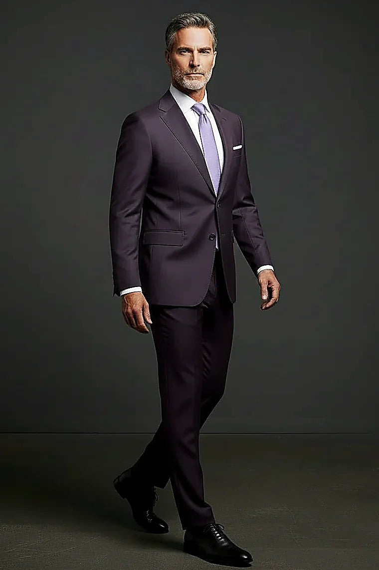 Masterclass modern luxury tailoring Wool Suit M7035