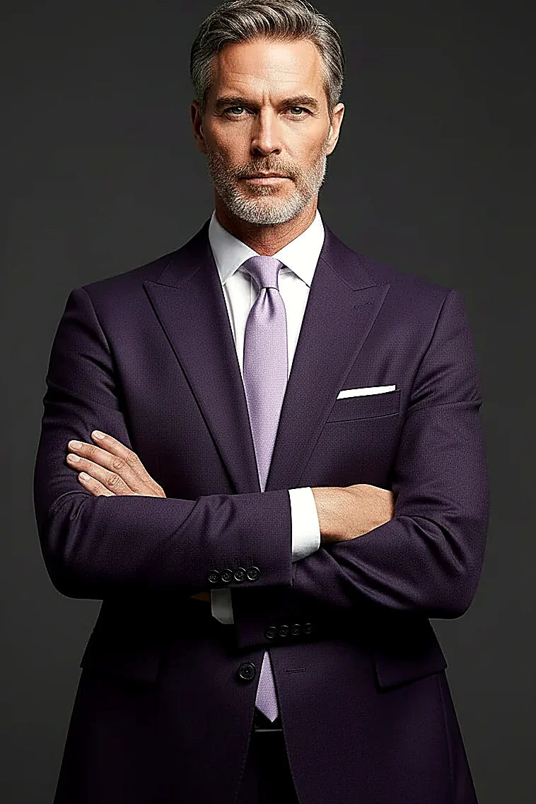 Masterclass modern luxury tailoring Wool Suit M7035
