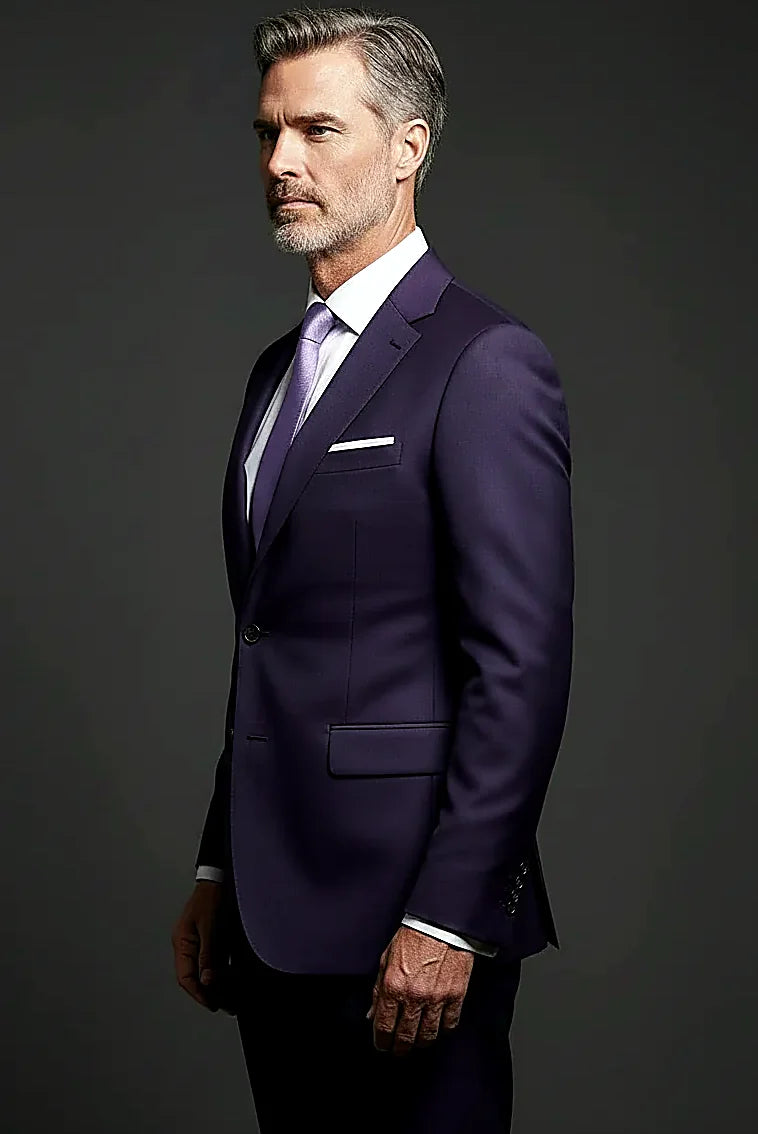 Masterclass modern luxury tailoring Wool Suit M7035