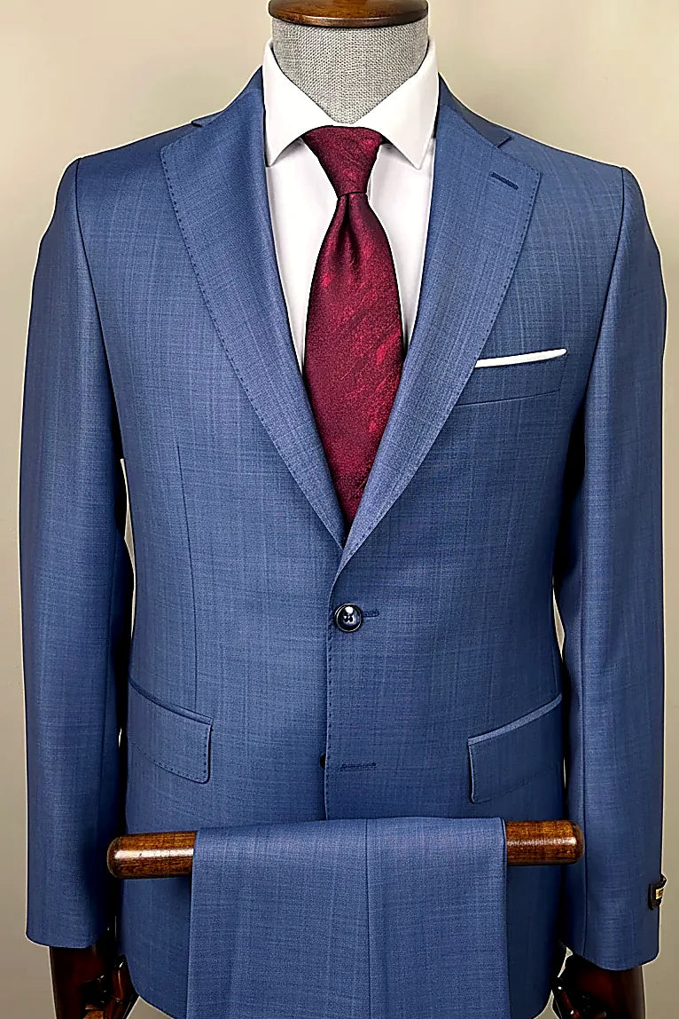 Masterclass modern luxury tailoring Wool Suit M7035