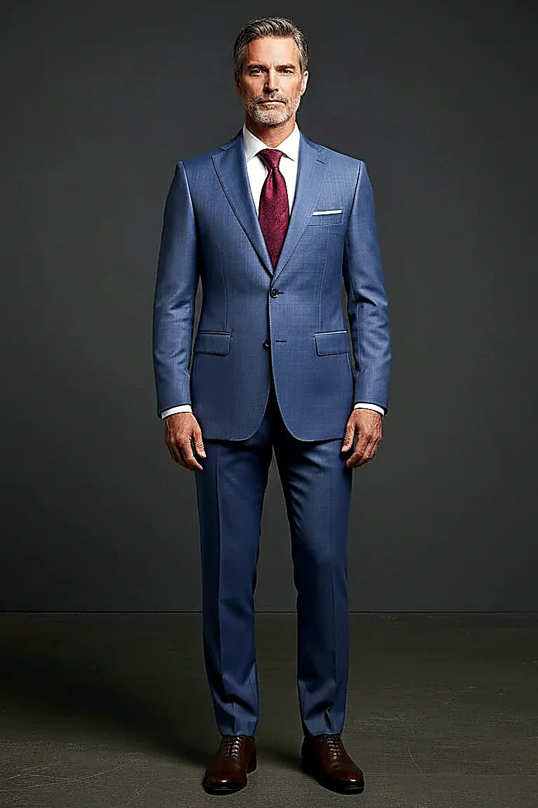 Masterclass modern luxury tailoring Wool Suit M7035