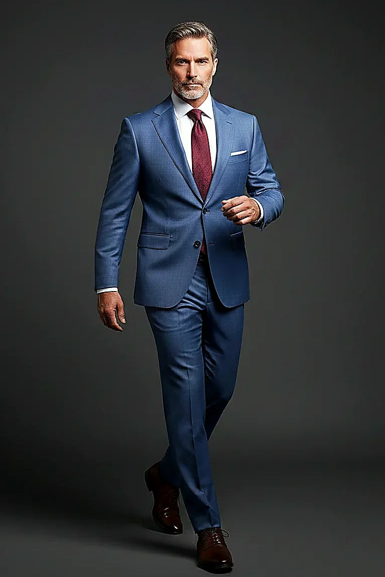 Masterclass modern luxury tailoring Wool Suit M7035