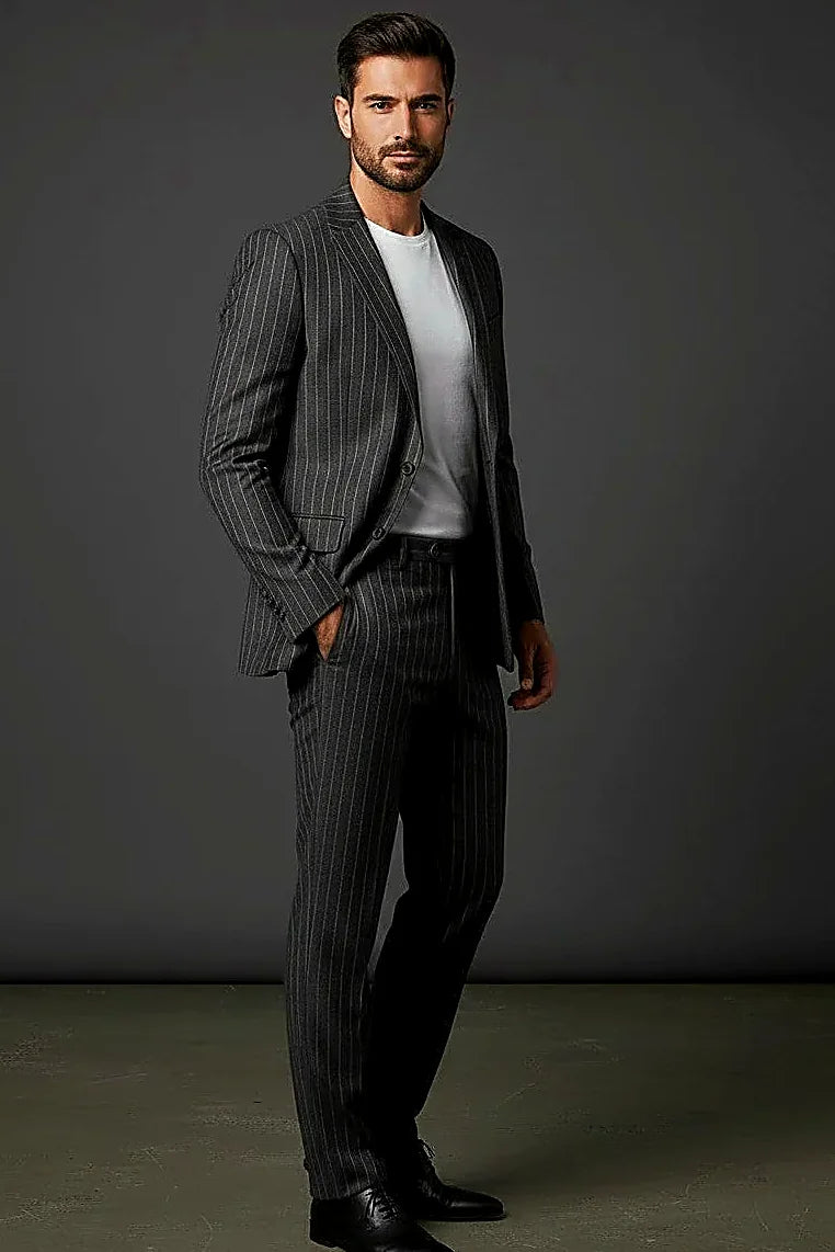Pinstripe Seersucker Suit