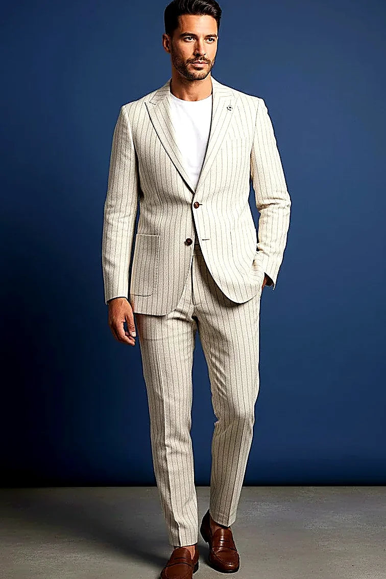 Pinstripe Seersucker Suit