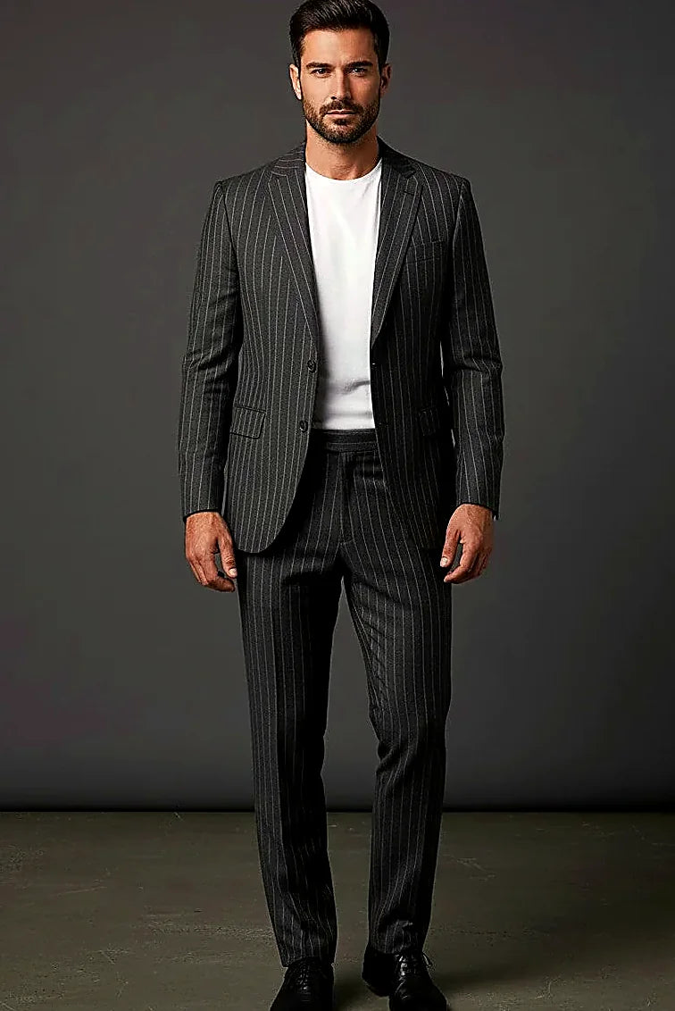 Pinstripe Seersucker Suit