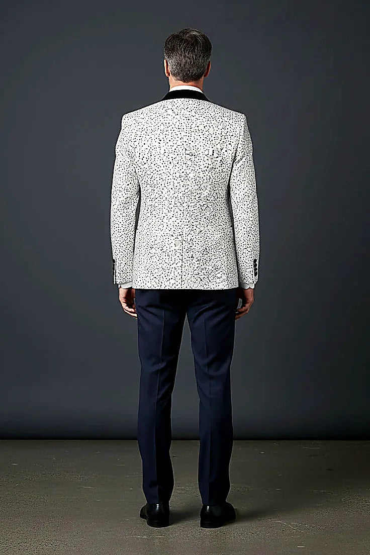Polka-Dot Premium Blazer