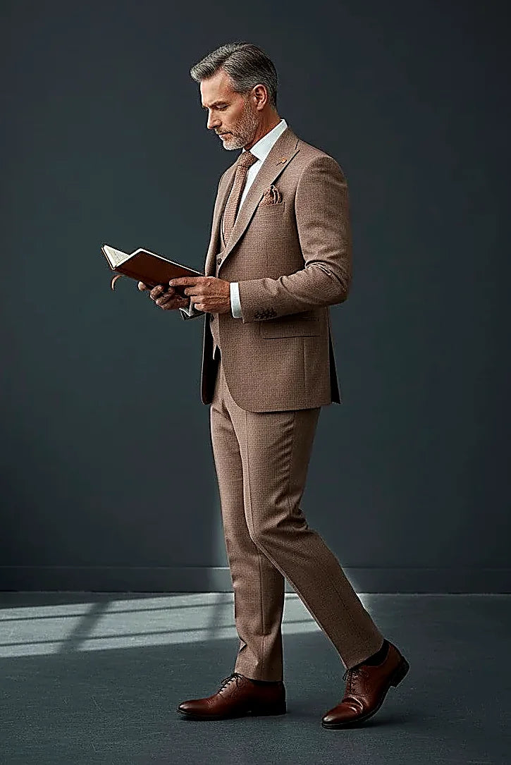 Premium 3-Piece Suit - Modern Slim Fit | M6433