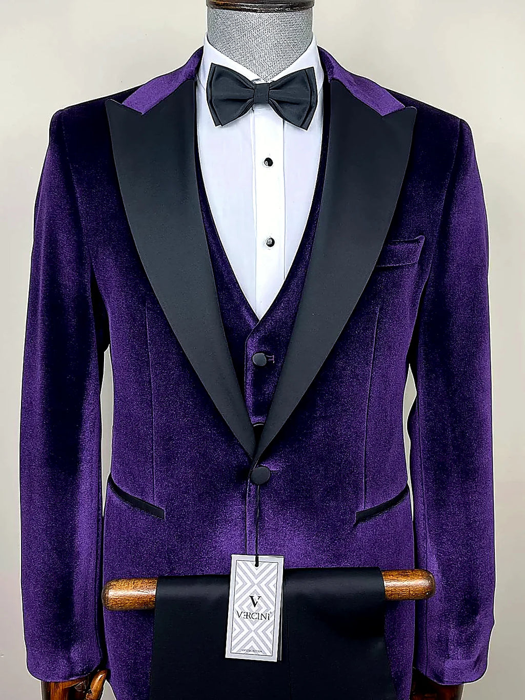 Signature Velvet 3-Piece Tuxedo