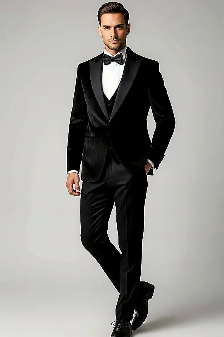 Signature Velvet 3-Piece Tuxedo