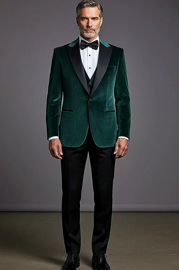 Signature Velvet 3-Piece Tuxedo