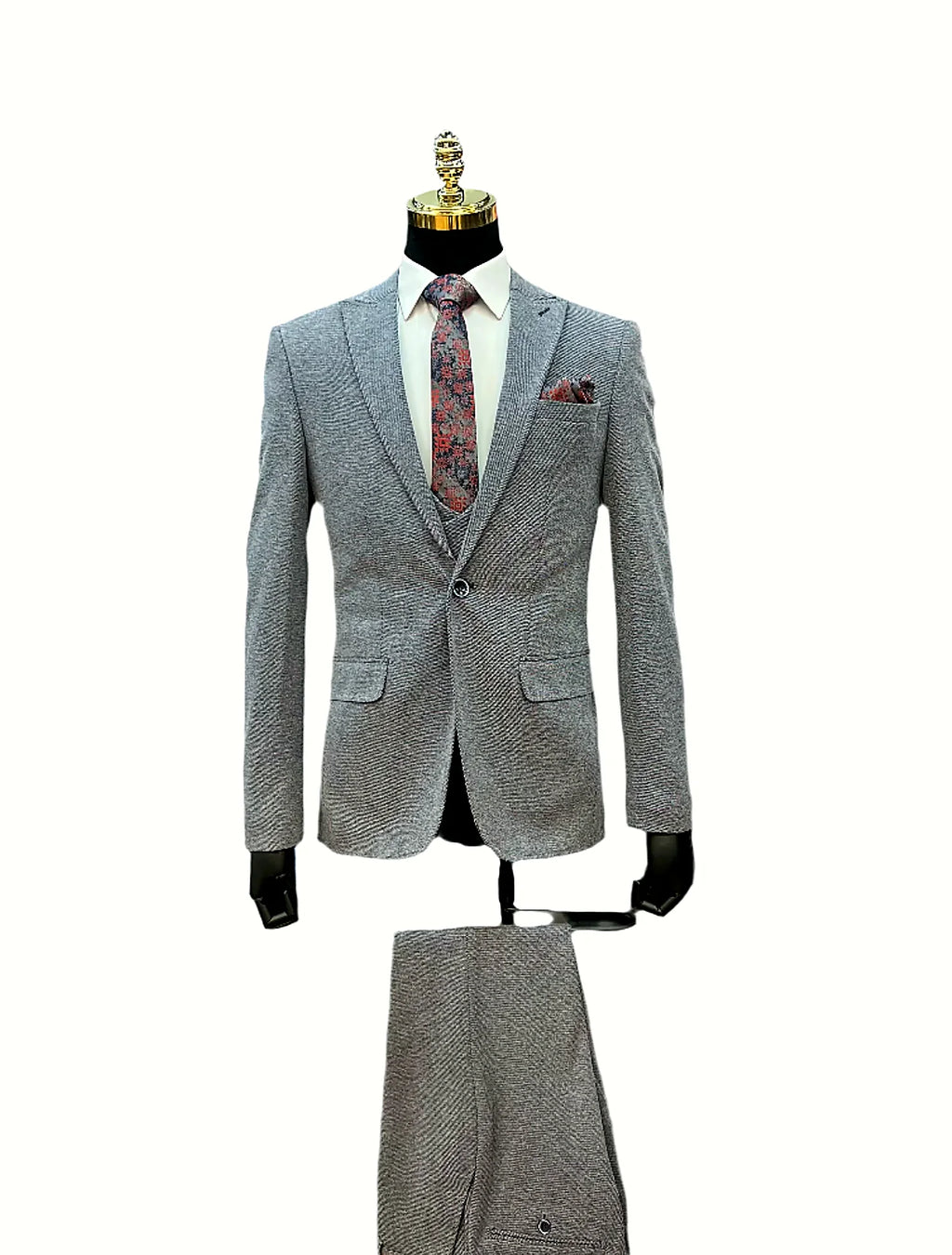 Smart & Stylish 3-Piece Suit – Effortless Elegance