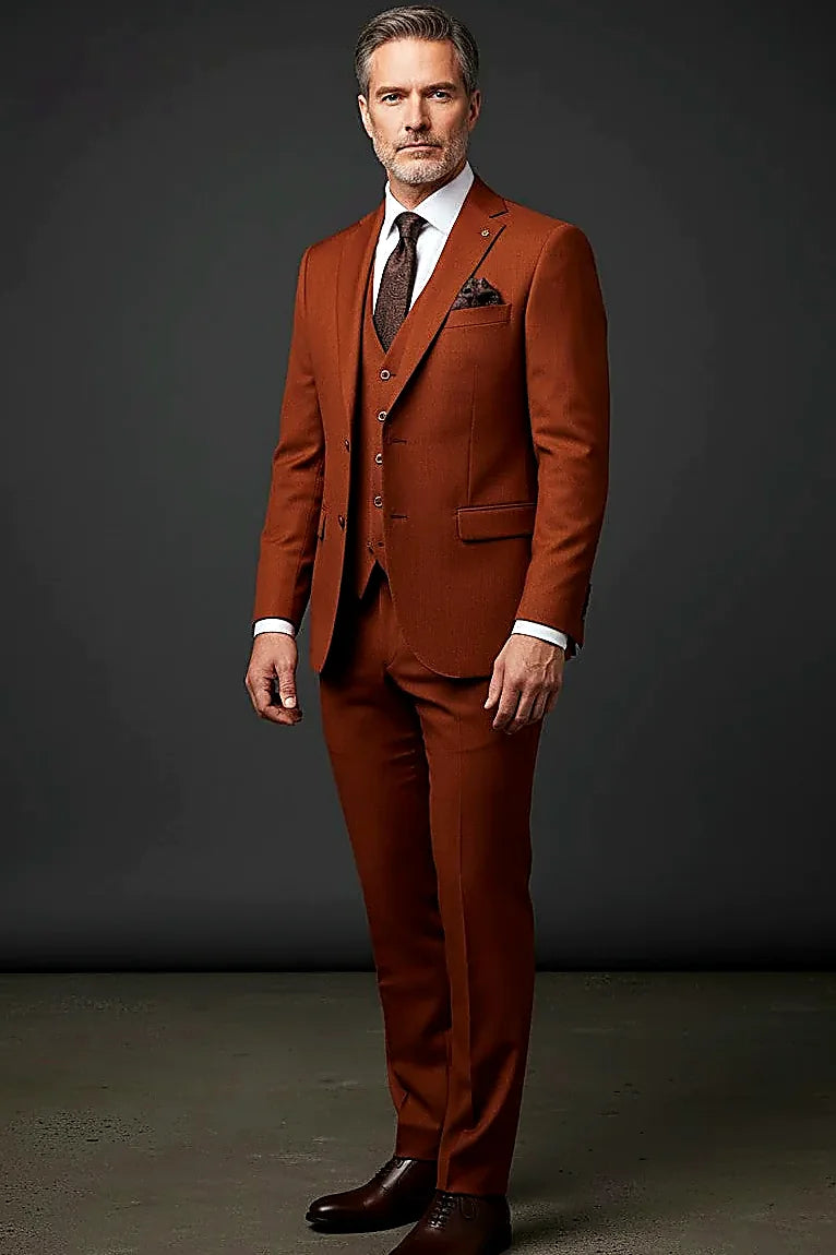 Three-Piece Dot Suit – Premium Tailored Menswear |