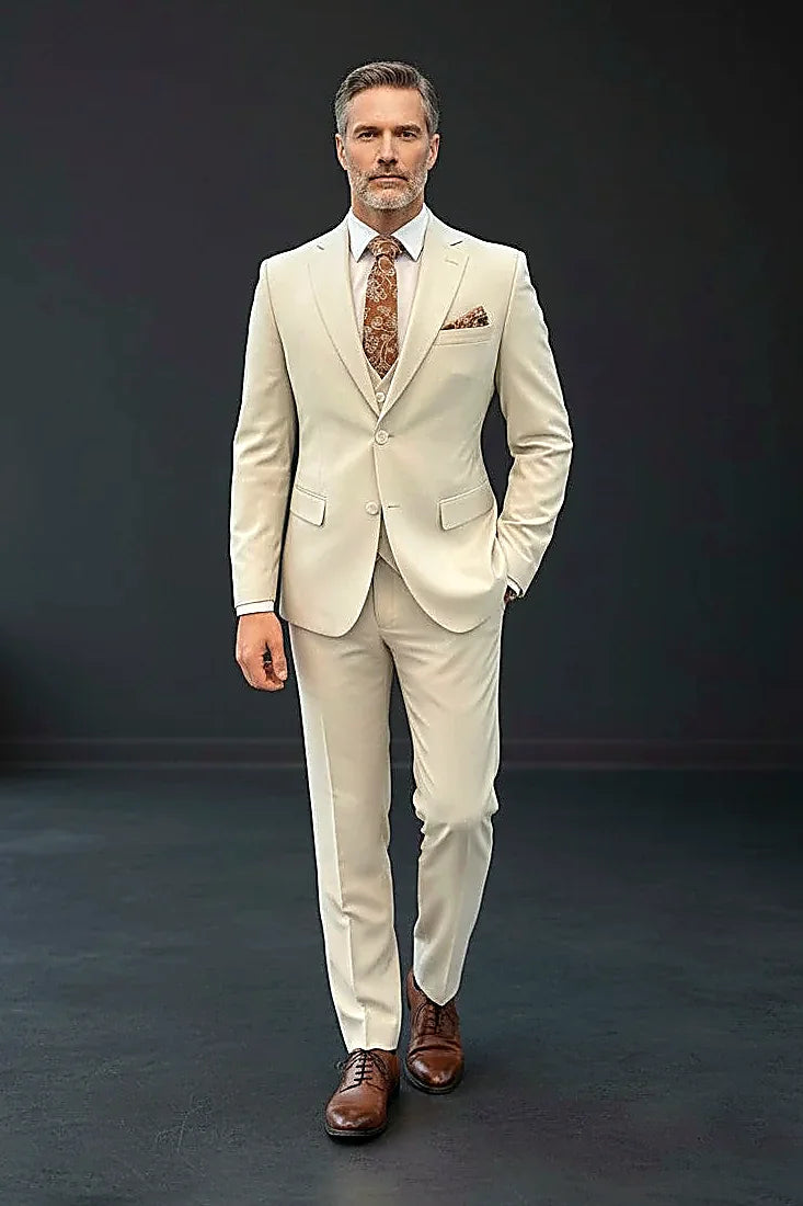 Three-Piece Dot Suit – Premium Tailored Menswear |