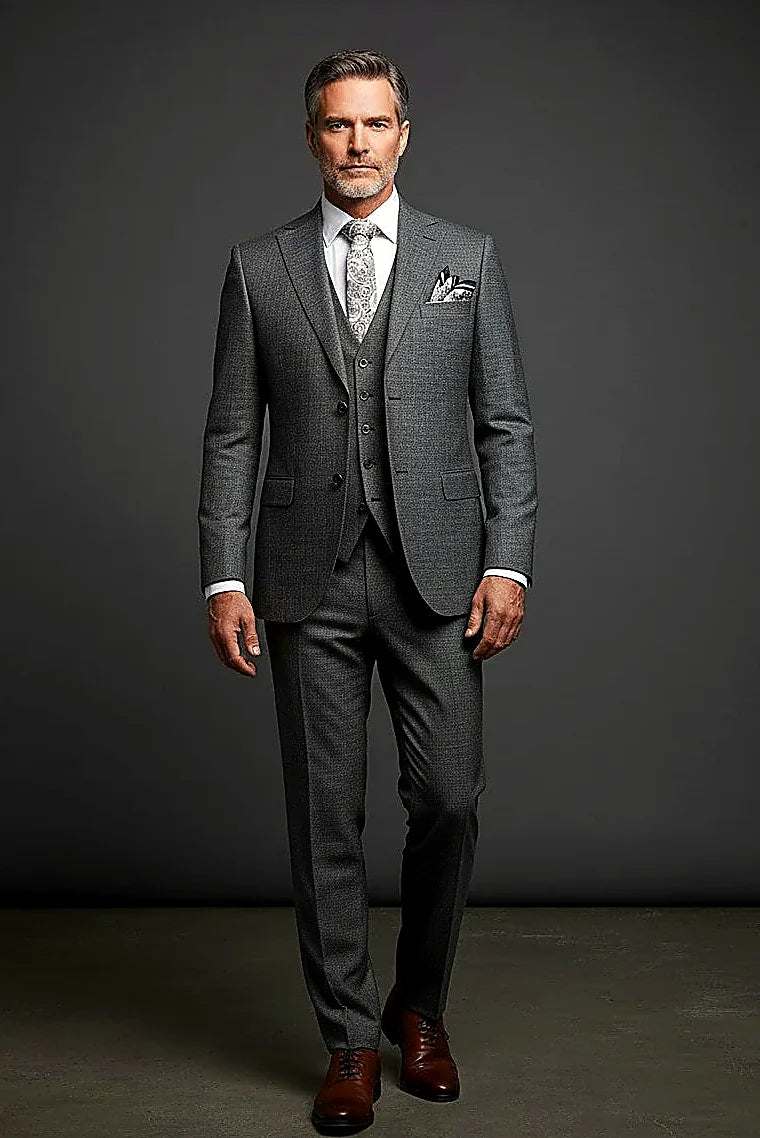 Three-Piece Dot Suit – Premium Tailored Menswear |