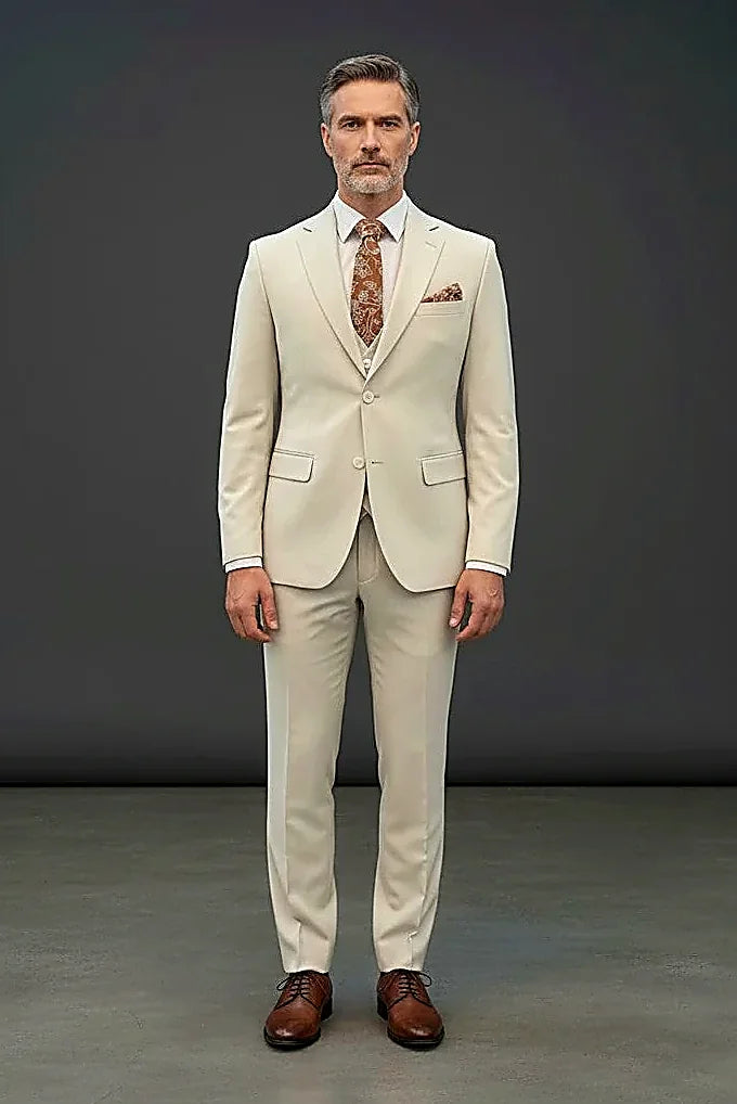 Three-Piece Dot Suit – Premium Tailored Menswear |