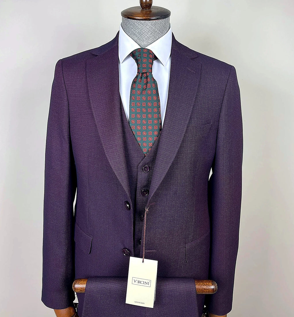 Three-Piece Dot Suit – Premium Tailored Menswear |