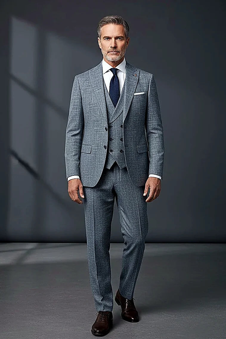 Three-Piece Suit | Premium Italian-Inspired Tailoring