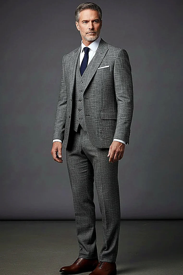 Three-Piece Suit | Premium Italian-Inspired Tailoring