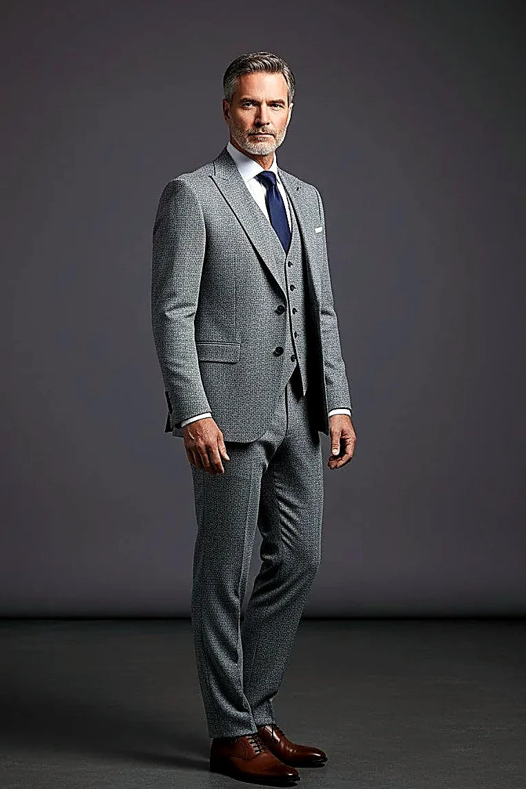 Three-Piece Suit | Premium Italian-Inspired Tailoring