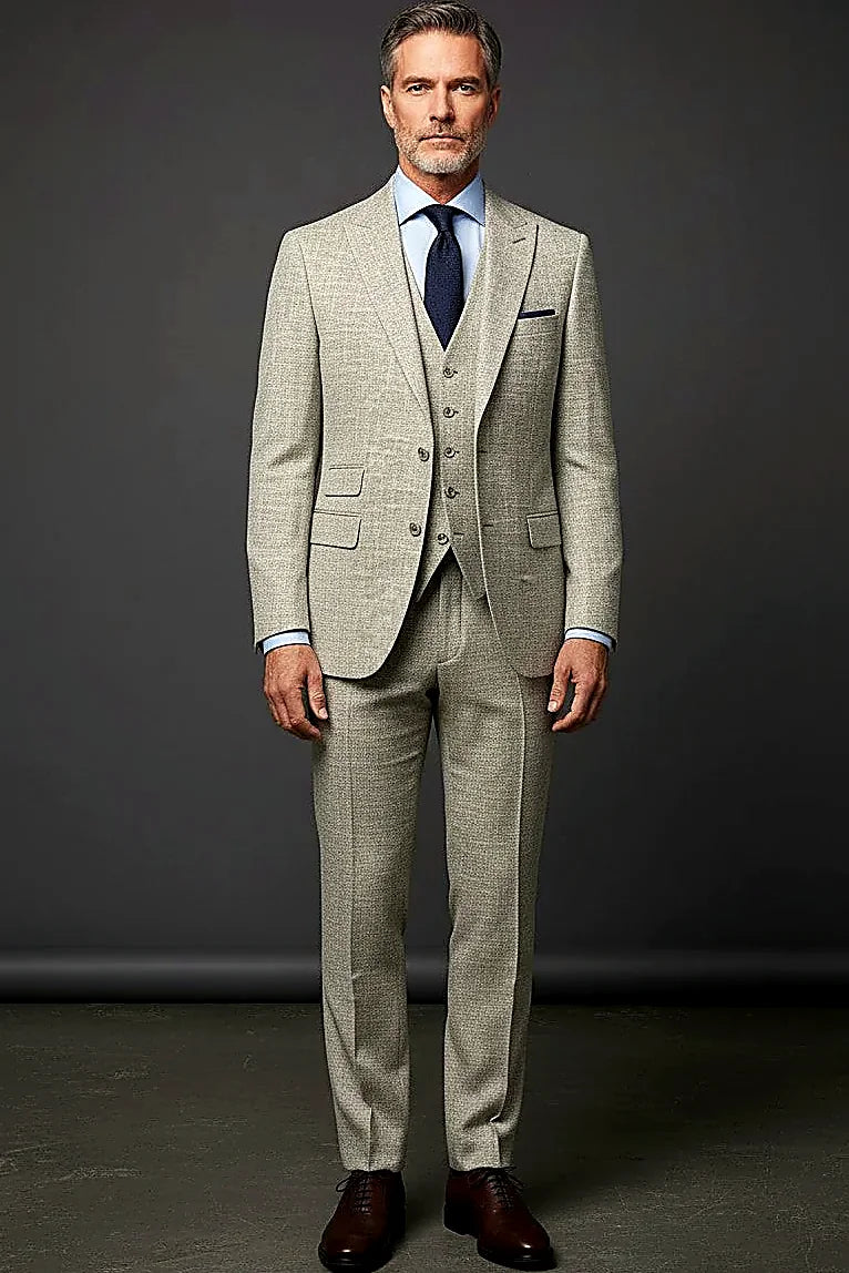 Three-Piece Suit | Premium Italian-Inspired Tailoring