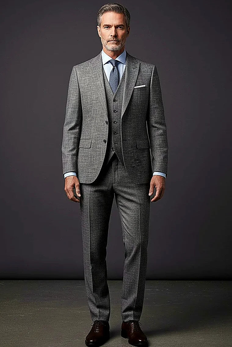 Three-Piece Suit | Premium Italian-Inspired Tailoring