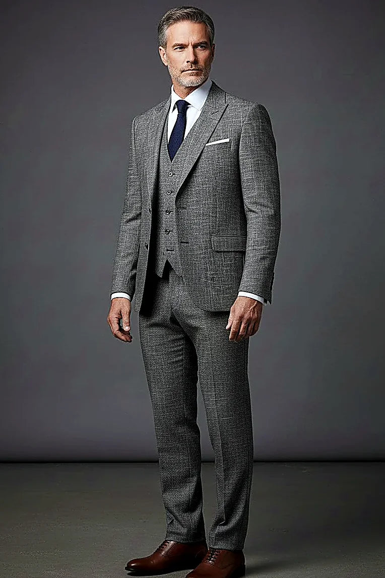 Three-Piece Suit | Premium Italian-Inspired Tailoring