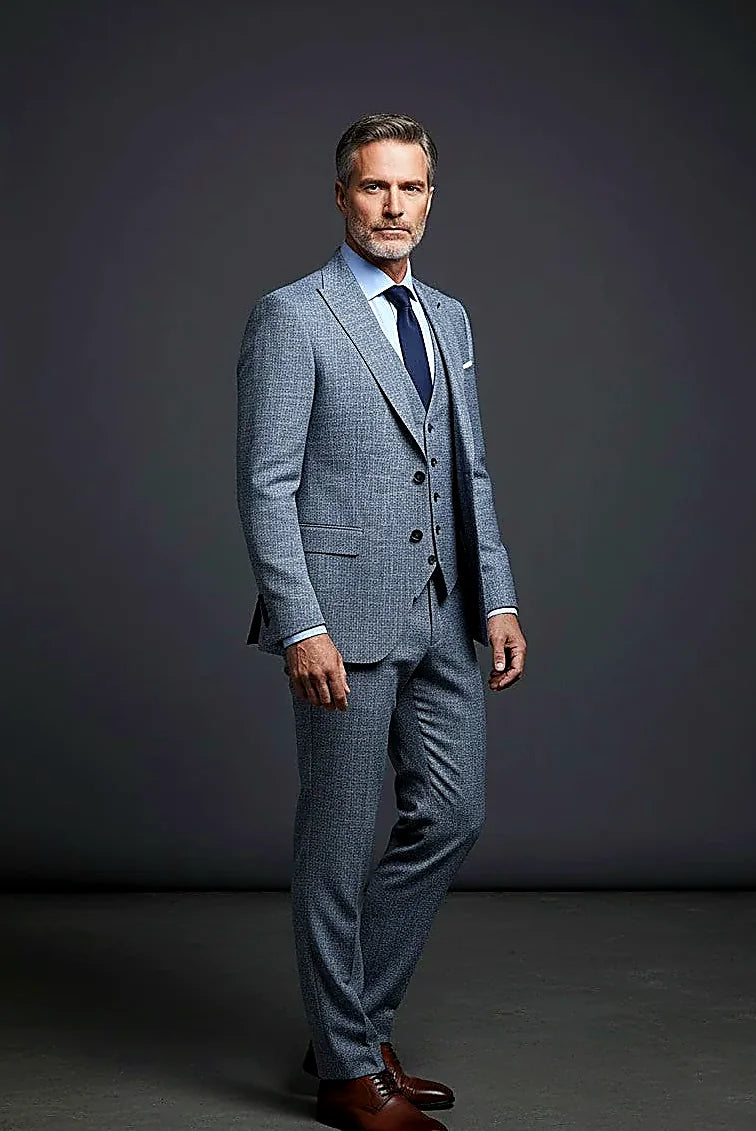 Three-Piece Suit | Premium Italian-Inspired Tailoring