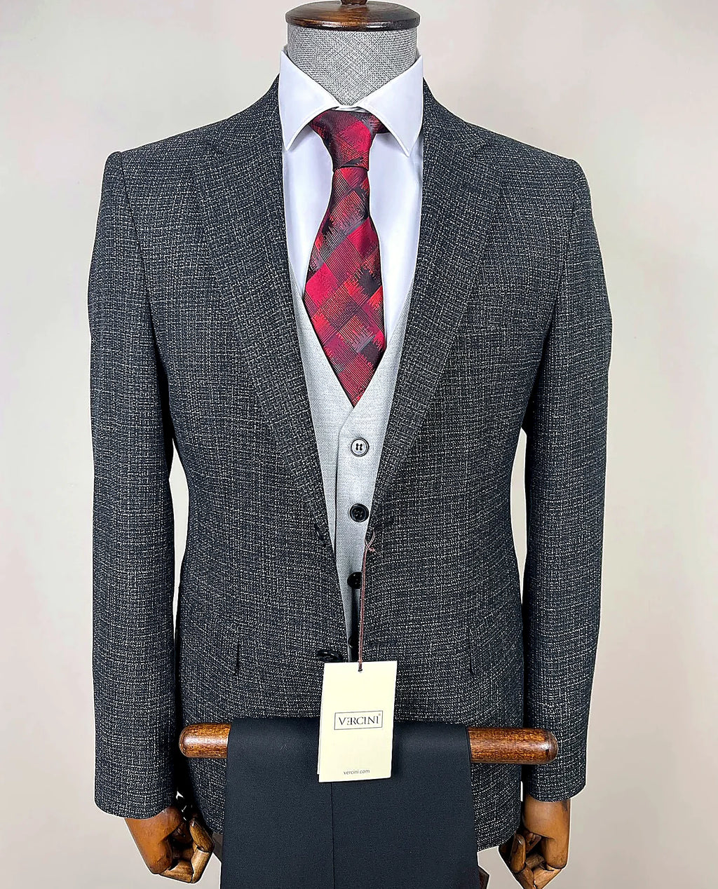 Three-Piece Tailored Suit | Premium Men's Suit |