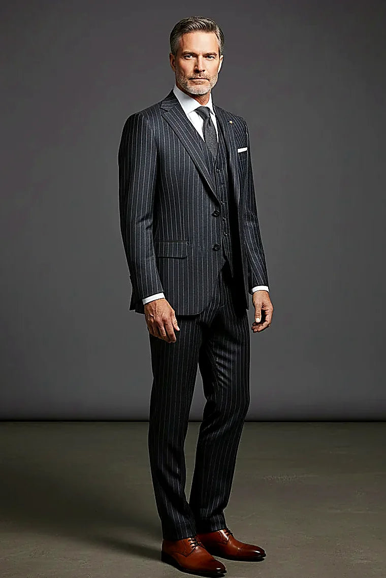 Three-Piece Wool Suit