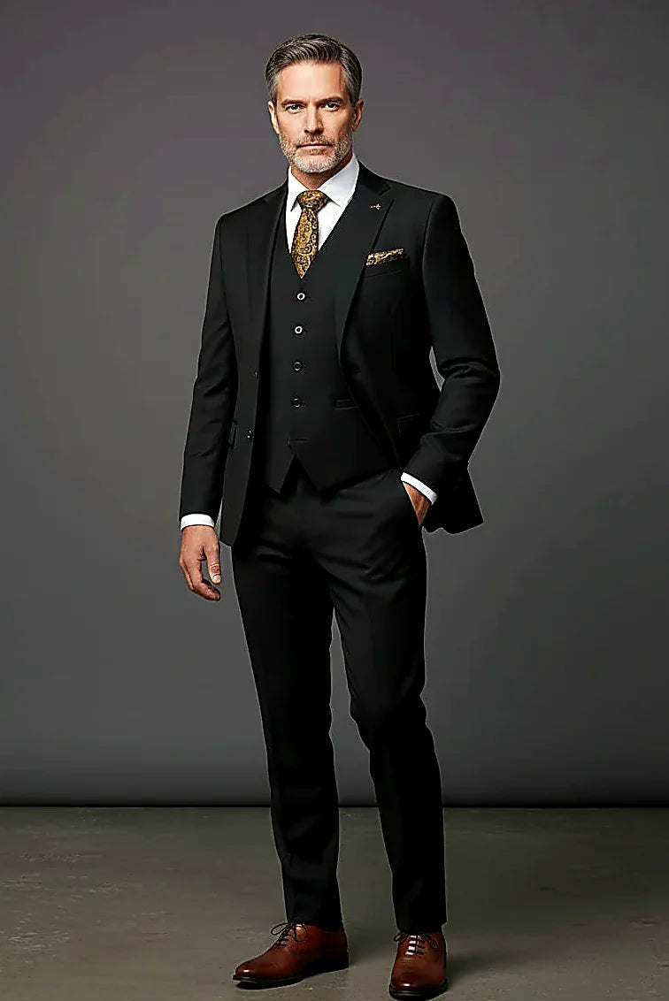 Timeless Three-Piece Suit – Classic Style, Fine Craftsmanship