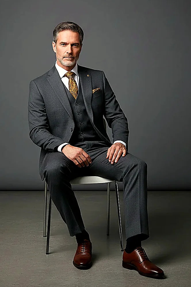 Timeless Three-Piece Suit – Classic Style, Fine Craftsmanship