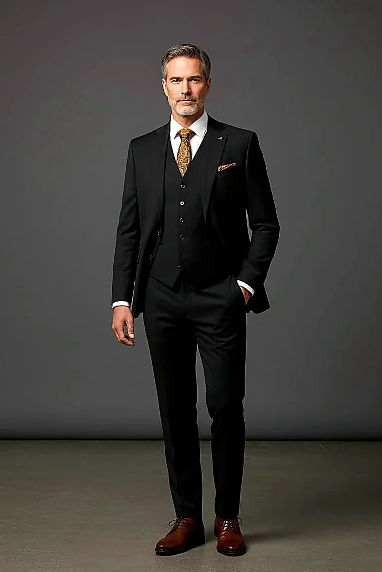 Timeless Three-Piece Suit – Classic Style, Fine Craftsmanship