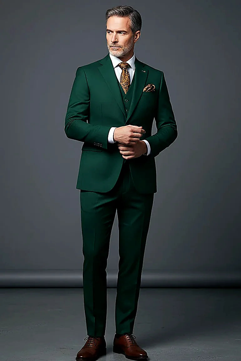 Timeless Three-Piece Suit – Classic Style, Fine Craftsmanship