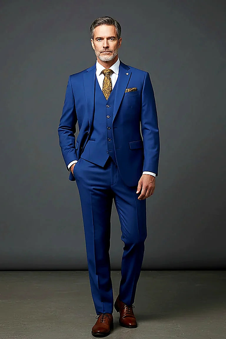 Timeless Three-Piece Suit – Classic Style, Fine Craftsmanship