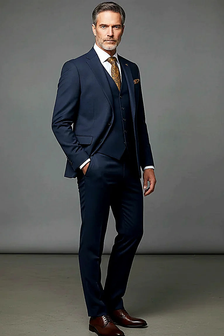 Timeless Three-Piece Suit – Classic Style, Fine Craftsmanship