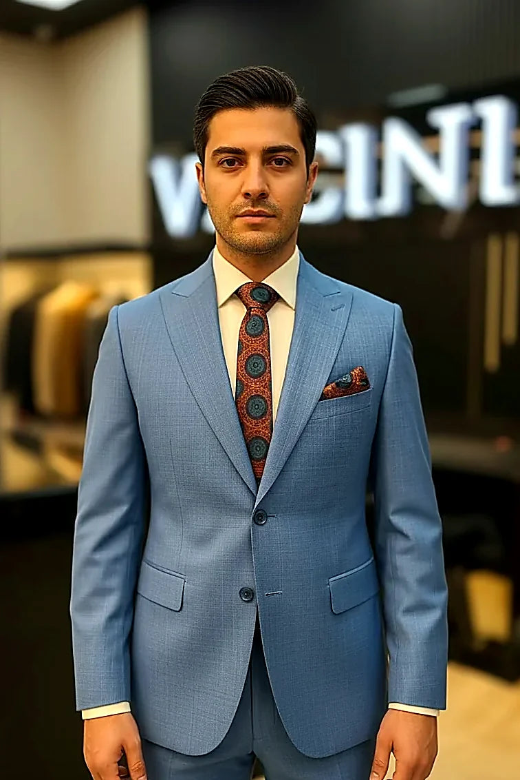 Versatile Vogue 2-Piece Suit | Slim Fit Men's Suit